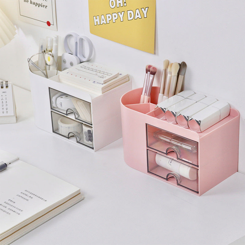 Office Desktop Stationery Organizer Box